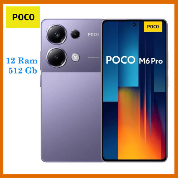 Smartphone POCO M6 Pro 12GB + 512GB DS 4G Purple