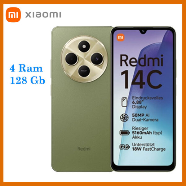 Smartphone XIAOMI REDMI 14C 4+128GB DS SAGE GREEN NFC